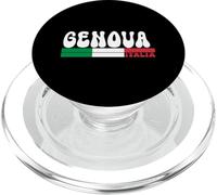 GENOVA City Italia Vintage Bandiera Italia per gli amanti dei viaggi PopSockets PopGrip per MagSafe