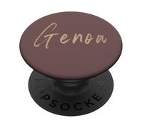 Genova Italia Design elegante vintage PopSockets PopGrip Adesivo