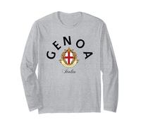 Genova Italia Genova viaggio, Genova fan Genova Italia Maglia a Manica