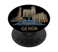 Genova Italia Viaggio Souvenir Regalo Storico Città Monumento PopSockets PopGrip Adesivo