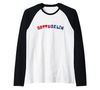 Genova, ROSSOBLU, BELIN, GRIFONE, Calcio, Genova, Zena BATTU Maglia con Maniche Raglan