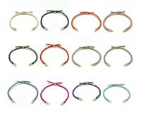 GENPICONG 10 Pezzi di cordini di Nylon Regolabili Intrecciati e scorrevoli per Realizzare Braccialetti per Accessori Fai da Te per la creazione di Gioielli.