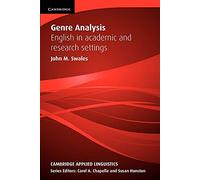Genre Analysis: English in Academic and Research Settings