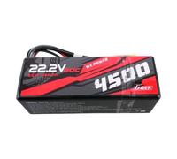 Gens ace G-Tech 4500mAh 6S1P 22.2V 60C HardCase RC car Lipo battery 14#