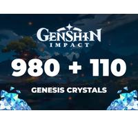Genshin Impact - 980 + 110 Genesis Crystals Direct Top-Up - GLOBAL