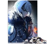 Genshin Impact Arlecchino - Puzzle da 1000 pezzi, in cartone di alta qualità, ad incastro precisa, per adulti e bambini dai 12 anni, 26 x 38 cm