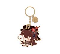 Genshin Impact Character Metal Keychain Hu Tao