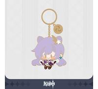 Genshin Impact Character Metal Keychain Keqing