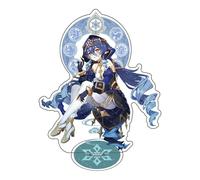 Genshin Impact Figure Acrilico Stand Modello Ornamenti Collezioni per Ventagli D