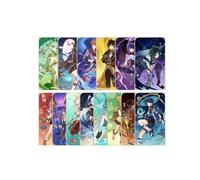Genshin Impact Genius invocation TCG dadi HD Set completo di Tarocchi (35pcs)