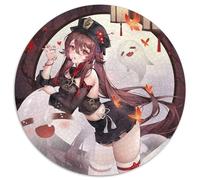 Genshin Impact Hu Tao Puzzle 1000 Teile für Erwachsene, Papierpuzzle, Familieninteraktion und Gehirnherausforderung, Familienaktivitäts-Herausforderung, 1000 Teile (67,5x67,5cm)