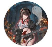 Genshin Impact Hu Tao Puzzle für Erwachsene, 1000 Teile, schwierige Puzzles für Erwachsene, Geschenk, DIY-Spaß, geeignet für die Dekoration von Zuhause, Wohnzimmer, Büro, 1000 Stück (67,5x67,5cm)