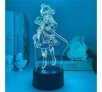 Genshin Impact Kaedehara Kazuha Lampada notturna a LED in acrilico, idea regalo per bambini, decorazione per la camera da letto