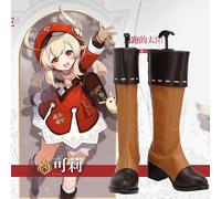 Genshin Impact Klee scarpe shoes stivali stivali costumi cosplay costume gioco