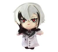 Genshin Impact Peluche, Figura Anime 20cm Peluche Morbido Cartone Animato Bambola Pezza Carina for Regali Compleanno Dei Fan(Arlecchino)