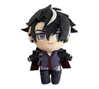 Genshin Impact Peluche, Figura Anime 20cm Peluche Morbido Cartone Animato Bambola Pezza Carina for Regali Compleanno Dei Fan(Wriothesley)