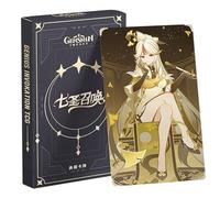 Genshin Impact Tarocchi Carta, 32PCS Genshin Impact Carta da Collezione, Genius Invocation TCG Card, Genshin Trading Card Game, Genshin Periferica Lomo Cards, Personaggi del gioco HD Set