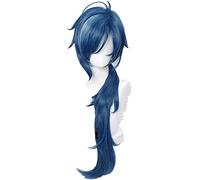 Genshin Impact Venti Keqing Barbara Diluc Kaeya Noelle Viaggiatore Lumine Aether Amber Cosplay Wig Parrucche for capelli resistenti al calore + Wigcap OneSize Noelle ( Color : Kaeya , Size : OneSize )