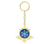Genshin Impact Vision - Portachiavi luminoso con ciondolo a forma di gioco caldo per cosplay, Mondstadt-cryo, Medium