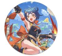 Genshin Impact Xiangling Puzzle für Erwachsene,1000 Teile,Unmögliches Puzzle für Erwachsene,Herausforderndes Denkspiel für Teenager,Perfekt für die Heimdekoration oder als Geschenk,(67,5x67,5cm)
