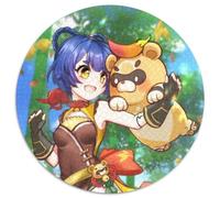 Genshin Impact Xiangling-Puzzles für Erwachsene, 1000-teiliges Papierpuzzle, perfektes Geschenk für Geburtstage, Weihnachten, Halloween, Thanksgiving, Ostern, 1000 Teile (67,5x67,5cm)