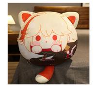 Genshin Peluche, Kawaii Anime Figura Portachiavi Bambola Morbido Impact Adorabile Cuscino Peluche for Fan Dei Giocatori(Kaedehara Kazuha,12cm keychain)