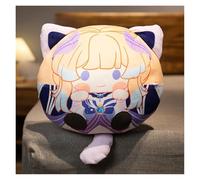 Genshin Peluche, Kawaii Anime Figura Portachiavi Bambola Morbido Impact Adorabile Cuscino Peluche for Fan Dei Giocatori(Sagonomiya Kokomi,35cm pillow)