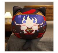 Genshin Peluche, Kawaii Anime Figura Portachiavi Bambola Morbido Impact Adorabile Cuscino Peluche for Fan Dei Giocatori(Scaramouche,35cm pillow)