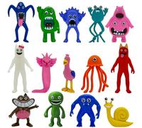 Gensly 14 Pz Figurine di Mostri Horror Figurine Colorate di Creature per Gli Appassionati Decorazioni da Scrivania Giocattoli Creativi