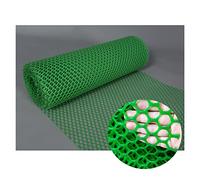 GENSNRY Rete Metallica in plastica, Recinzione Esagonale a Nido d'Ape per Protezione da Giardinaggio, Animali e lavori di miglioramento della casa, Diametro 1,2 cm (Colore: Verde, Dimensioni: 1x20
