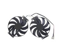 GENTERUN T129215BU Ventola di Raffreddamento RTX 2060 Super 2070 GTX1660 Ti, Compatibile for ASUS, Ventola della Scheda Grafica GTX 1660 1660Ti Dual Evo OC RTX RTX2060