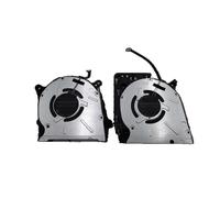 GENTERUN Ventola di Raffreddamento CPU/GPU for Laptop/Notebook, Compatibile for HP, TPN-Q286 15-FD N44109-001 N44110-001 EG50050S1-CL30-S9A EG50050S1-CL70-S9A(A Pair of)