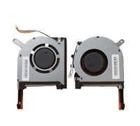 GENTERUN Ventola di Raffreddamento for CPU GPU for Laptop, Compatibile con ASUS, FX705 FX705G FX705GM FX86 FX86SM FX505 FX505D FX505DU FX95G FX95D FX96G(CPU And GPU Fan)