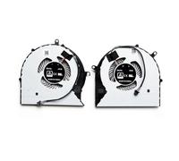 GENTERUN Ventole di Raffreddamento CPU GPU for Notebook, Compatibili con ASUS, ROG Strix GL503 GL503VS GL503VM DFS2013126R0T 13NB0G50T02011 Ventola del Radiatore for Laptop(GL503VM Both)