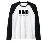 Gentile è la Nuova Bella Citazione positiva gentilezza Maglia con Maniche Raglan
