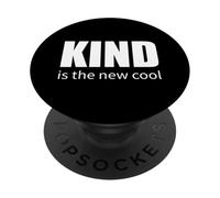 Gentile è la nuova bella citazione positiva gentilezza PopSockets PopGrip Adesivo
