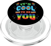 Gentilezza LGBT Motivazionale Mese dell'Orgoglio È bello PopSockets PopGrip per MagSafe