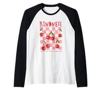 Gentilezza Sii Gentile l'uno con L'Altro tenero Cuore Maglia con Maniche Raglan