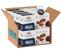 Gentilini Biscotti BRASIL al Cacao, Antica Ricetta Originale 250g [CAIYA® BOX da 8 Confezioni]