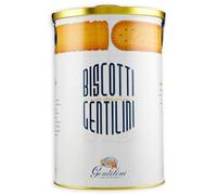 Gentilini Biscottiera 125° Anniversario in Latta con Biscotti Novellini e Osvego 1kg