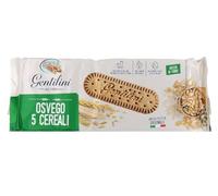 Gentilini Osvego 5 Cereali Biscotti con Farina Integrale e 5 Cereali 250g