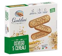 Gentilini Osvego 5 Cereali Biscotti con Farina Integrale e 5 Cereali 500g