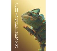 Gentle Animal Faces Composition: Chameleon Themed College-Ruled Notebook, Journal For School, College and Office. Perfect gift for raptile lovers.