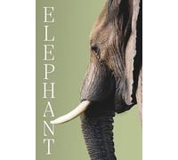 Gentle Animal Faces Composition: Elephant Themed College-Ruled Notebook, Journal For School, College and Office. Perfect gift for cat lovers.