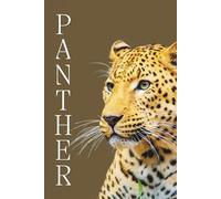 Gentle Animal Faces Composition: Panther Themed College-Ruled Notebook, Journal For School, College and Office. Perfect gift for wild animals lovers.