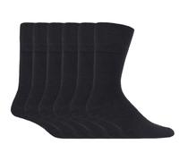 Gentle Grip 6 Paia Uomo Diabetici Eleganti Cotone Morbidi Calzini senza Elastico