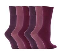 Gentle Grip Calzini (6 paia) per donna 4-8 UK - 37-42 EU GG15