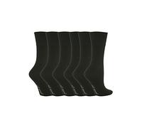 Gentle Grip Sock shop - 6 paia di calzini donna cotone EU 37-42 tinta unita