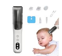 Gentle Hair Cutting Tool | Kids Hair Grooming Kit | Safe Hair Clippers for Children, Low Noise Hair Trimmer, Battery Operated Hair Clipper, Home Haircut Kit for Kids, Portable Kids Hair Clipper