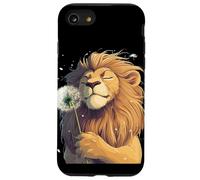 Gentle King che tiene un dente di leone per un look morbido Custodia per iPhone SE (2020) / 7 / 8